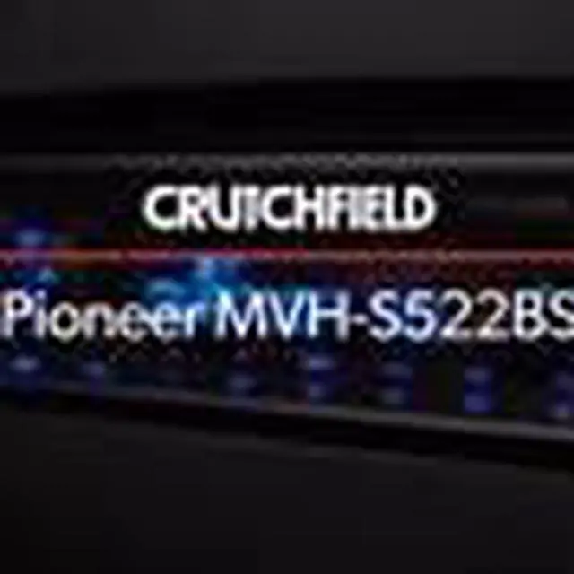 Alt view image 20 of 20 - Pioneer MVH-S522BS 1-DIN Digital media receiver