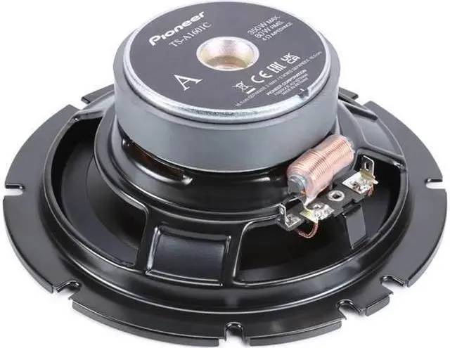 Alt view image 3 of 9 - Pioneer TS-A1601C A-Series + 6.5 2-Way Component Speaker System