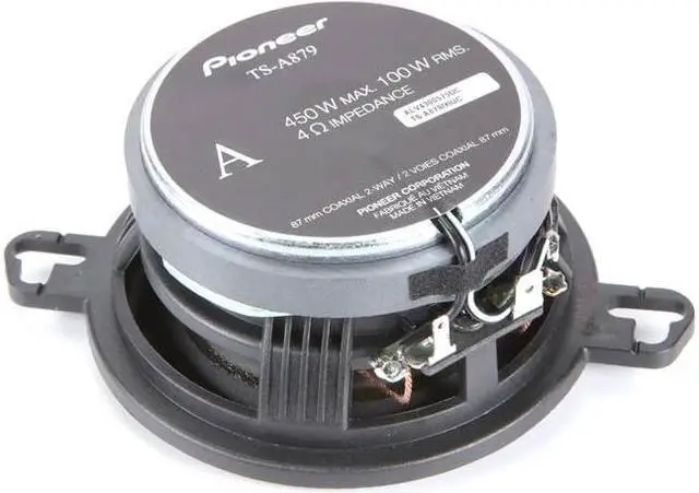 Alt view image 5 of 8 - 3-1/2-in 2-Way, 450 W Max power, 25mm Tweeter Coaxial Speaker (Pair)