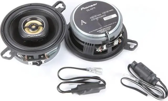Alt view image 6 of 8 - 3-1/2-in 2-Way, 450 W Max power, 25mm Tweeter Coaxial Speaker (Pair)