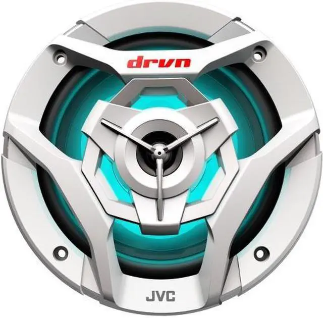 Alt view image 7 of 8 - JVC CS-DR621MWL 6.5inch 2-Way Coaxial Speakers With RGB LED Illumination / Water Resistant (IPX5) / UV Resistant Woofers / Peak Power 260W / RMS Power 75W