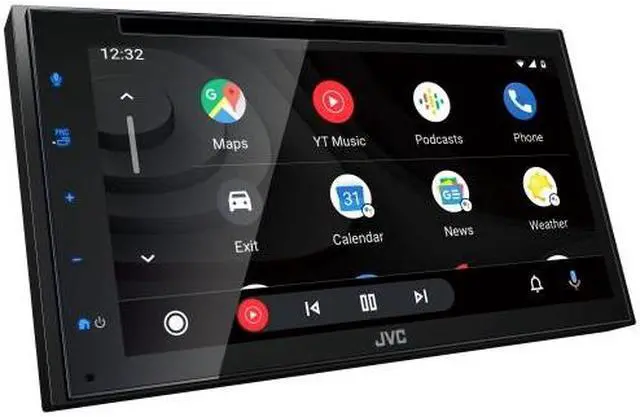 Alt view image 8 of 12 - JVC KW-M875BW 6.8" Multimedia Receiver w/ Apple CarPlay & License Plate Camera