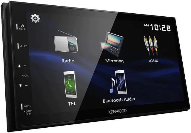 Alt view image 6 of 6 - Kenwood DMX129 6.8 inch Digital Multimedia Receiver with Bluetooth