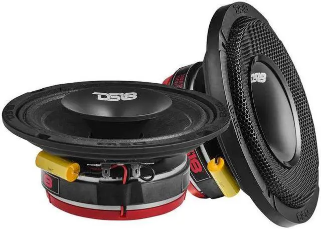 Alt view image 7 of 8 - DS18 PRO 6.5" Shallow Coaxial Mid-Range Loudspeaker Built In Driver Rms 150W