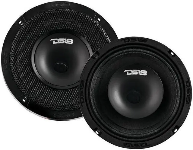 Alt view image 8 of 8 - DS18 PRO 6.5" Shallow Coaxial Mid-Range Loudspeaker Built In Driver Rms 150W