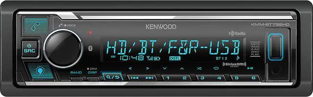 Main image of Kenwood KMM-BT732HD Digital Media Receiver w/Bluetooth & HD Radio
