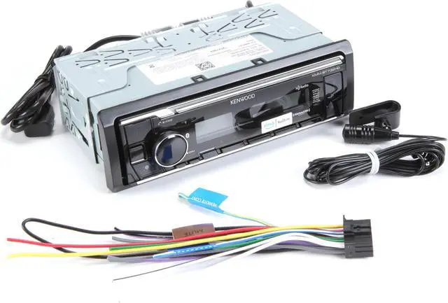 Alt view image 3 of 11 - Kenwood KMM-BT732HD Digital Media Receiver w/Bluetooth & HD Radio