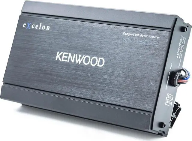Alt view image 2 of 12 - Kenwood XM160-2 Compact 2-channel amplifier for select 2014-up Harley-Davidson motorcycles  80 watts RMS x 2