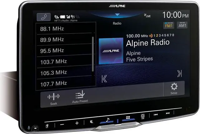 Alt view image 4 of 7 - Alpine Halo9 iLX-F509 9" Digital Multimedia Receiver w/Apple CarPlay/Android Auto