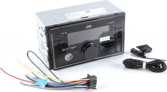 Alt view image 3 of 11 - JVC KW-X855BTS 2-DIN Digital Media Receiver featuring Bluetooth® / Front & Rear Dual USB / SiriusXM / Amazon Alexa / 13-Band EQ / Variable-Color Illumination /JVC Remote App Compatibility
