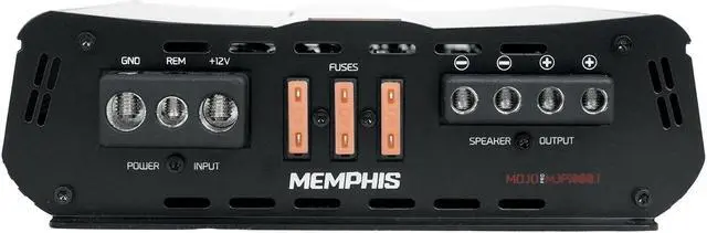 Alt view image 4 of 7 - Memphis MJP1000.1 Monoblock Amplifier 1 x 1000W @ 1ohm