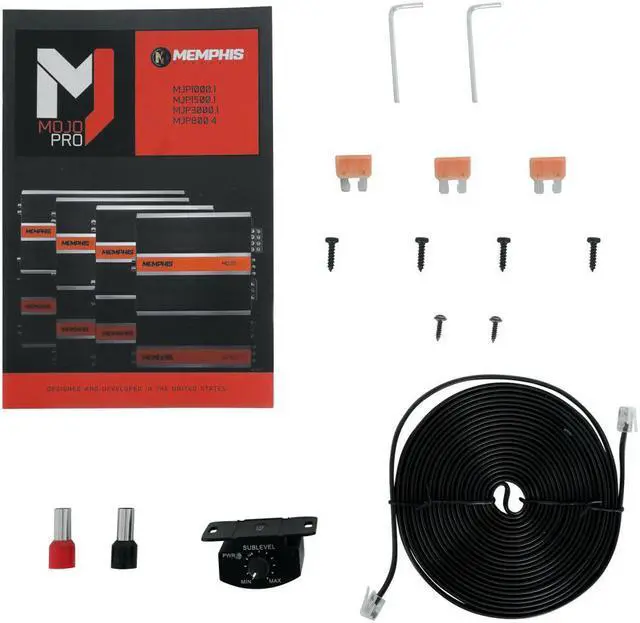 Alt view image 7 of 7 - Memphis MJP1500.1 Monoblock Amplifier 1 x 1500W @ 1ohm