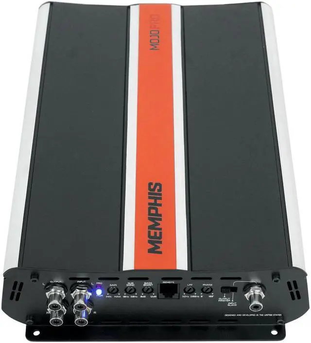 Alt view image 4 of 7 - Memphis MJP1500.1 Monoblock Amplifier 1 x 1500W @ 1ohm