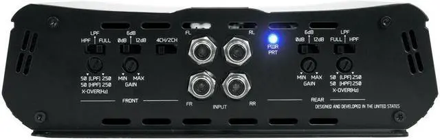 Alt view image 3 of 7 - Memphis MJP800.4 4 Channel Amplifier 4 x 200W @ 2ohm