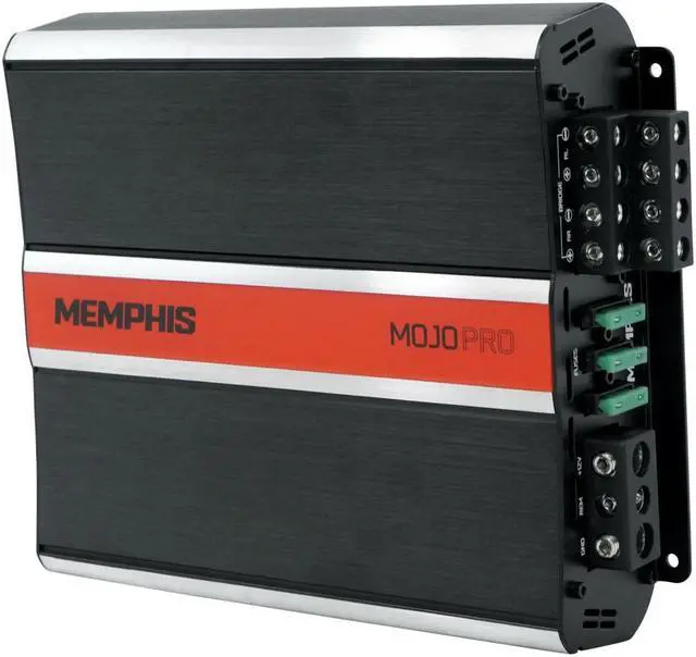 Alt view image 2 of 7 - Memphis MJP800.4 4 Channel Amplifier 4 x 200W @ 2ohm
