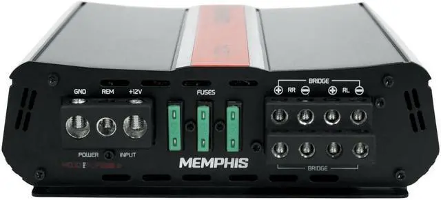 Alt view image 7 of 7 - Memphis MJP800.4 4 Channel Amplifier 4 x 200W @ 2ohm