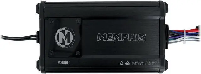 Main image of Memphis MX800.4 4 Channel Powersports Amplifier 4 x 200W @ 2ohm