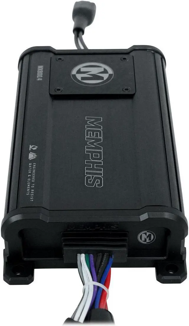 Alt view image 2 of 6 - Memphis MX800.4 4 Channel Powersports Amplifier 4 x 200W @ 2ohm