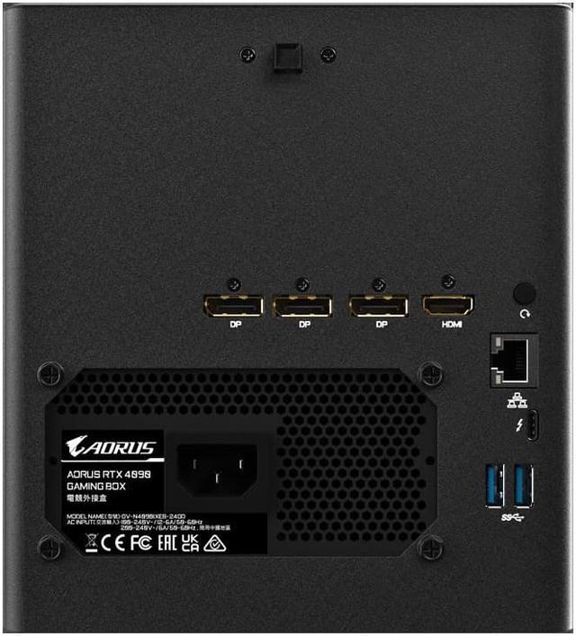 Alt view image 4 of 8 - GIGABYTE  AORUS RTX 4090 GAMING BOX