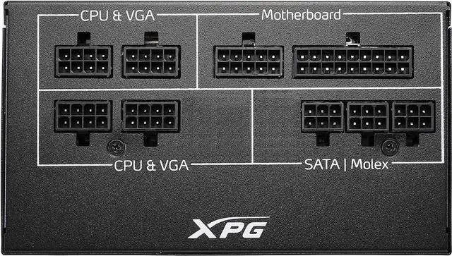 Alt view image 4 of 7 - XPG CORE Reactor 650Watt 80 Plus Gold Certified Fully Modular Power Supply (COREREACTOR650G-BKCUS)