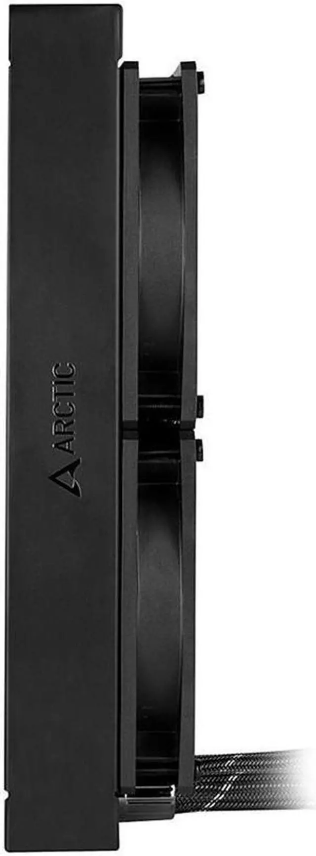 Alt view image 3 of 6 - ARCTIC Liquid Freezer II 240 - Multi Compatible All-in-One CPU AIO Water Cooler, Compatible with Intel & AMD, Efficient PWM Controlled Pump, Fan Speed: 200-1800 RPM (Controlled via PWM) - Black