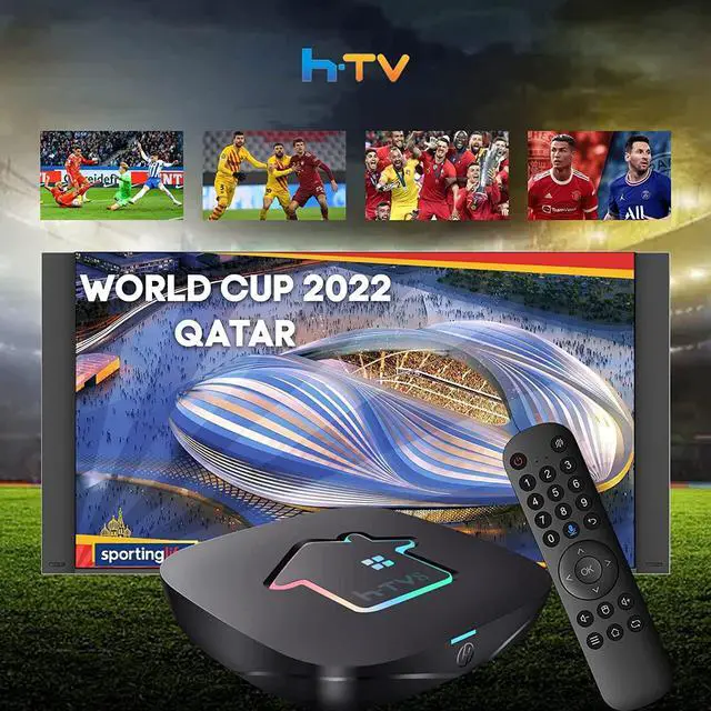 Alt view image 6 of 7 - 2023 Newest H8 HTV8, HTV 7 Updated Box IPTV Brazil More Videos 8K HDR Image Android 11 HDMI 2.0 LAN Multi-Media