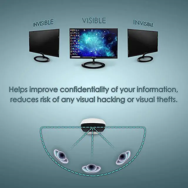 Alt view image 3 of 6 - Privacy Screen Filter for 34 Inches Desktop Computer Widescreen Monitor, Aspect Ratio 21:9