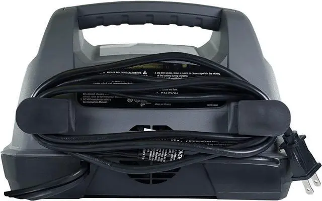 Alt view image 2 of 6 - Schumacher Battery Charger, Engine Starter, Boost Maintainer and Auto Desulfator with Advanced Diagnostic Testing- 100 Amp/30 Amp, 6V/12V