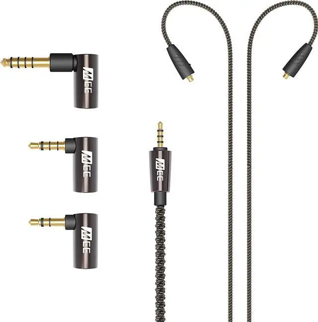 Main image of MEE audio Universal MMCX 2.5mm Balanced Audio Cable with 3.5mm Balanced, 4.4mm Balanced, and 3.5mm Stereo Adapter Set for Astell&Kern, FiiO, Sony, HiFiMan, and Other Balanced Sources