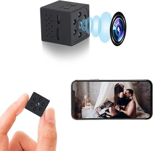 Spy Camera Mini WiFi Hidden Camera Small Nanny Cam 1080P Wireless