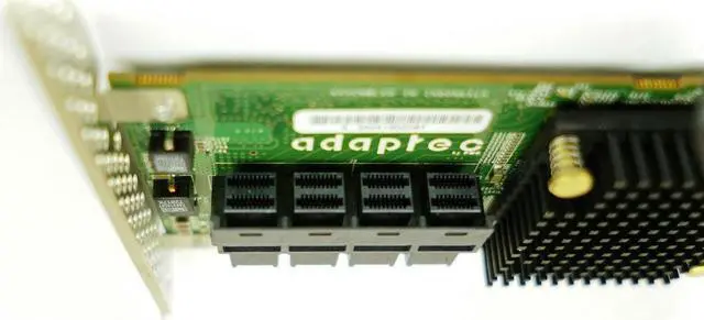 Alt view image 3 of 3 - ADAPTEC ASR-71605 SFF8643 16 PORT SAS SATA 6Gb/s HBA/RAID CARD ZFS PC LINUX NAS