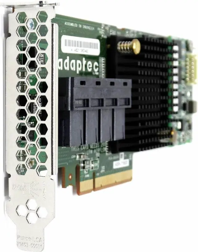 Alt view image 2 of 3 - ADAPTEC ASR-71605 SFF8643 16 PORT SAS SATA 6Gb/s HBA/RAID CARD ZFS PC LINUX NAS