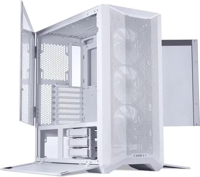 Alt view image 3 of 3 - Lian Li LANCOOL II MESH C RGB-S USB Type-C Included Mid-Tower Snow White - LAN2MRS.50