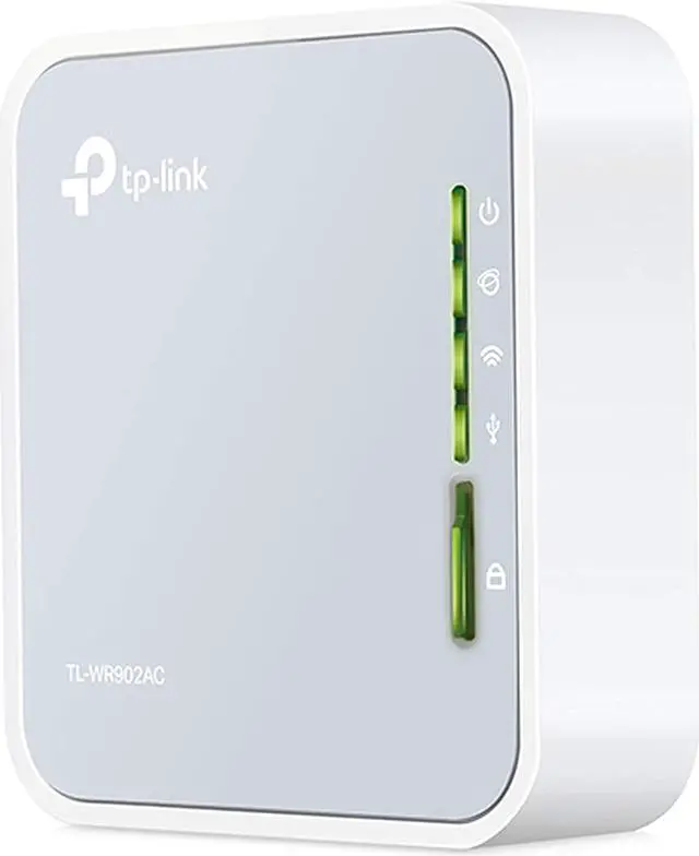 Main image of TP-Link AC750 Wireless Portable Nano Travel Router(TL-WR902AC) - Support Multiple Modes, WiFi Router/Hotspot/Bridge/Range Extender/Access Point/Client Modes, Dual Band WiFi, 1 USB 2.0 Port