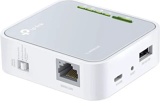 Alt view image 3 of 4 - TP-Link AC750 Wireless Portable Nano Travel Router(TL-WR902AC) - Support Multiple Modes, WiFi Router/Hotspot/Bridge/Range Extender/Access Point/Client Modes, Dual Band WiFi, 1 USB 2.0 Port