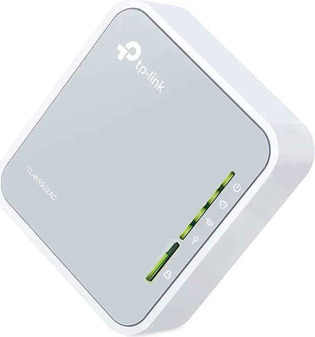 Alt view image 2 of 4 - TP-Link AC750 Wireless Portable Nano Travel Router(TL-WR902AC) - Support Multiple Modes, WiFi Router/Hotspot/Bridge/Range Extender/Access Point/Client Modes, Dual Band WiFi, 1 USB 2.0 Port