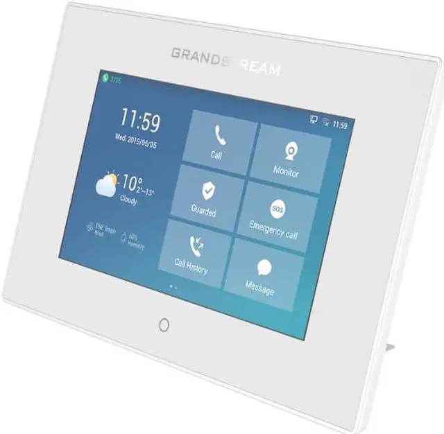 Alt view image 3 of 5 - Grandstream  GS-GSC3570 Wi-Fi Touchscreen IP Video Intercom