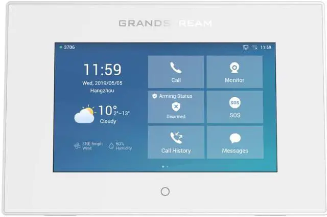 Main image of Grandstream  GS-GSC3570 Wi-Fi Touchscreen IP Video Intercom