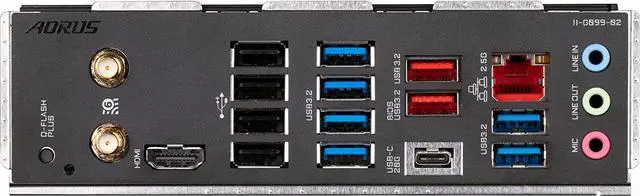 Alt view image 5 of 6 - GIGABYTE X670 AORUS Elite AX (AM5/ LGA 1718/ AMD/ X670/ ATX/ DDR5/ Quad M.2/ PCIe 5.0/ USB 3.2 Gen2X2 Type-C/AMD WiFi 6E/ 2.5GbE LAN/Q-Flash Plus/M.2 EZ-Latch/Gaming Motherboard)