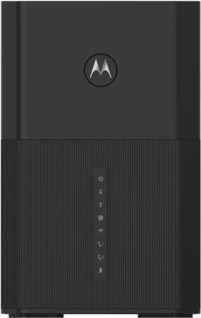 Main image of Motorola MT8733 WiFi 6 Router + Multi-Gig Cable Modem + 2 Phone Ports | for Comcast Xfinity Voice and Gigabit Internet Plans Up to 2500 Mbps | AX6000 | DOCSIS 3.1 | with Smart Motosync App
