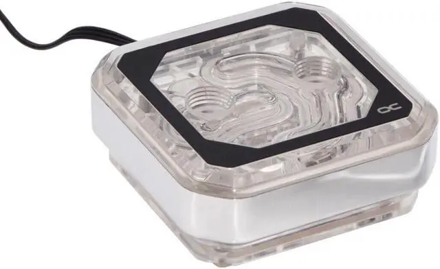 Alt view image 4 of 6 - Alphacool Eisblock XPX Aurora CPU Water Block, Digital RGB, Chrome/Plexi