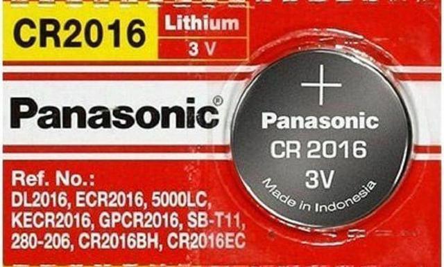 Alt view image 2 of 2 - 10 x PANASONIC CR 2016 CR2016 CR-2016 LITHIUM COIN CELL Button Battery Exp 2030