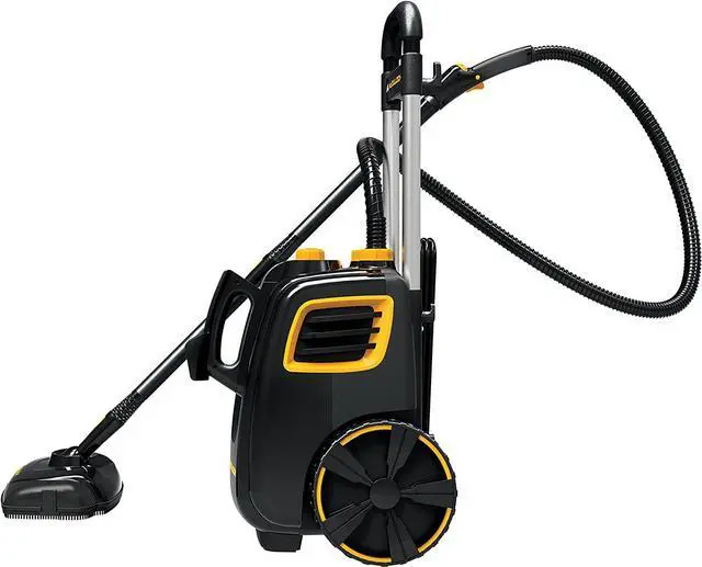 Alt view image 7 of 7 - McCulloch MC1385 Deluxe Canister Steam Cleaner with 23 Accessories, Chemical-Free Pressurized Cleaning for Most Floors, Counters, Appliances, Windows, Autos, and More, 1-(Pack), Black