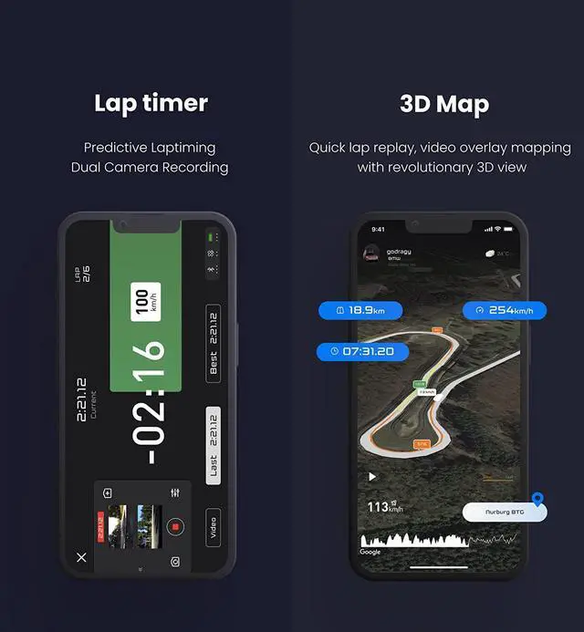 Alt view image 4 of 6 - dragy 10Hz GPS Based Performance Meter, 10Hz GPS Laptimer (DRG69)