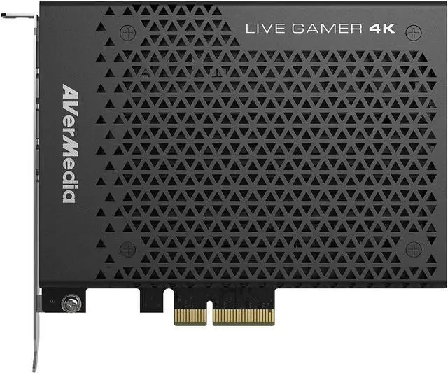 Alt view image 7 of 7 - AVerMedia GC573 Live Gamer 4K, Internal Capture Card, Stream and Record 4K60 HDR10 with ultra-low latency on PS5, PS4 Pro, Xbox Series X/S, Xbox One X, in OBS, Twitch, YouTube