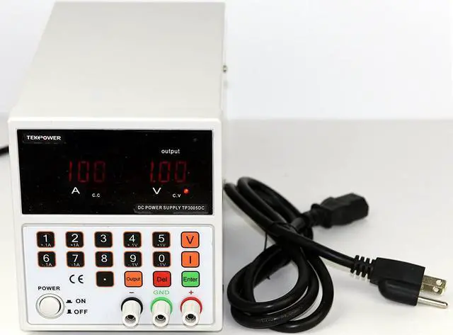 Alt view image 2 of 4 - Tekpower TP3005DC, DC Power Supply 30V 5A,Computer Controlled With Direct Input Set Up,Surge Protection,Higher Precision & Lower Ripple 110V or 220V Input, AC Power Cord Included, Like TP3005D,HY3005D