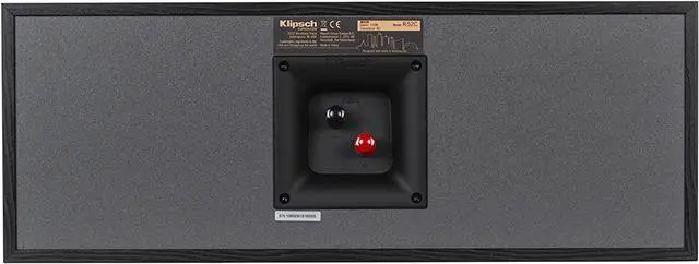 Alt view image 3 of 5 - Klipsch R-52C Powerful Detailed Center Channel Home Speaker - Black