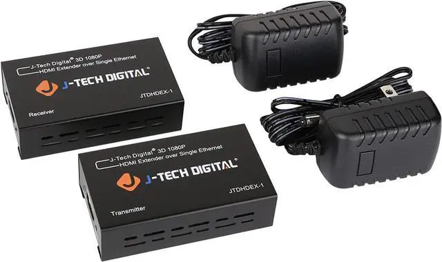 Alt view image 4 of 7 - Digital HDMI Extender by Single Cat 5E/6 Full Hd 1080P with Deep Color, EDID Copy, Dolby Digital/DTS Primary Bundle with 150 Ft Ethernet Cable