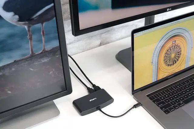 Alt view image 5 of 7 - CalDigit Thunderbolt 3 Mini Dock - Bus Powered, Non Charging, 40Gbs, Dual 4K Display, USB 3.0 & 2.0 and Gigabit Ethernet LAN for Mac and PC, Thunderbolt 4 Compatible (Dual HDMI 2.0, Black)
