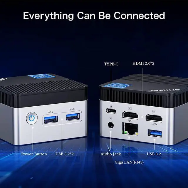ミニPC GMKtec Nucbox5 Intel N5105 8GB RAM 512GB GMKtec Upgraded Intel 11th N5105 Mini PC-- NucBox 7S 89.99